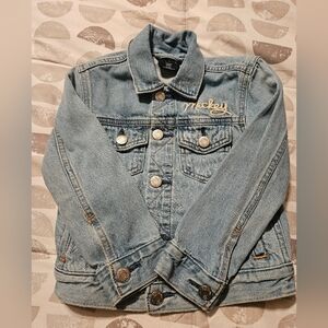 Disney Mickey Mouse Baby Gap Jean Jacket